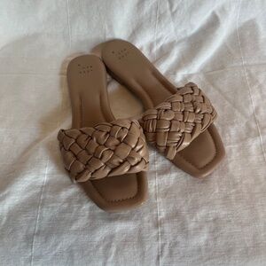 Braided Slides Sandals